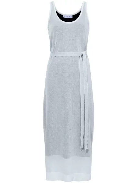 Rochie Proenza Schouler White Label tricotate de costum alb