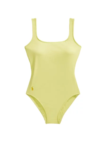 Odgovarati košulja Polo Ralph Lauren s vezom žuta