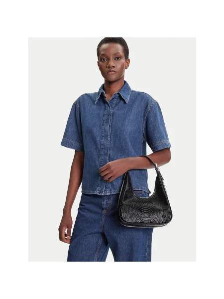 Geantă MICHAEL Michael Kors Nolita negru