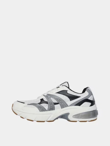 Кожаные кроссовки Skechers белые