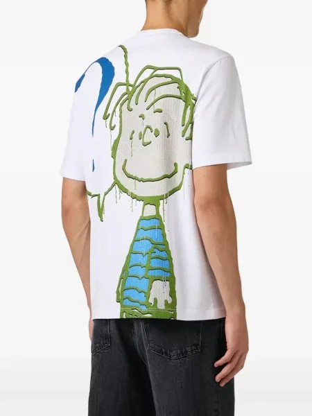 Grafički majica Iceberg s printom bijela