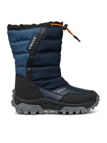 Geox Cizme de zăpadă J Himalaya Boy B Abx S Bleumarin albastru