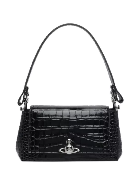 Geantă Vivienne Westwood cu autograf negru