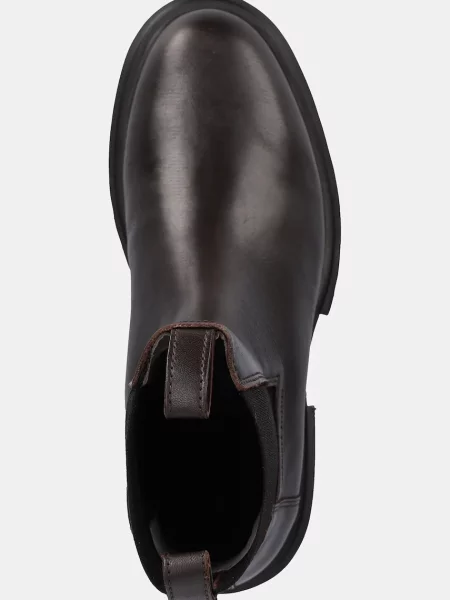 Кожаные ботинки Allsaints коричневые