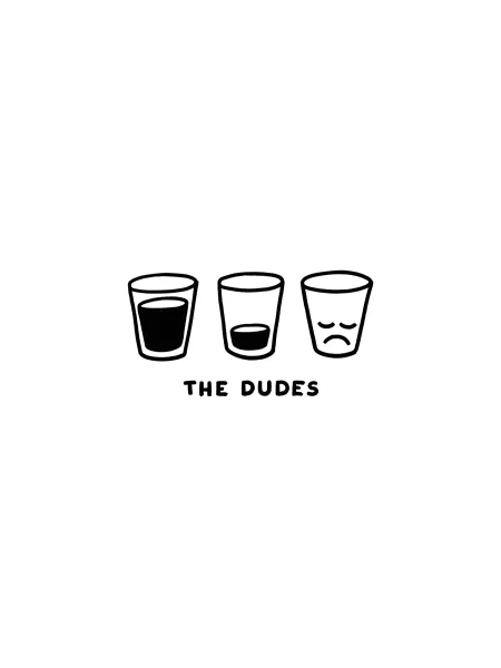 The Dudes Oh No More Classic T-Shirt Mężczyźni Koszulki The Dudes Krem Size: L