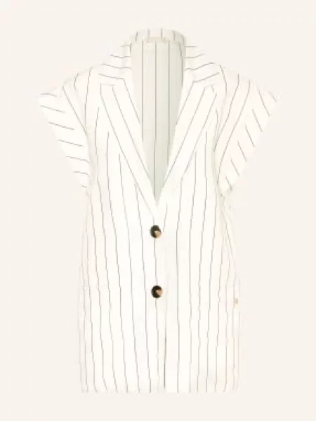 Liu Jo Kamizelka Typu Blazer weiss biała