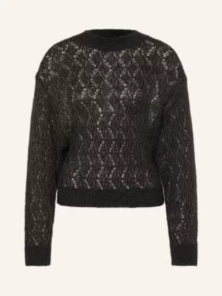 S.Oliver Black Label Svetry / tmavě šedá černá