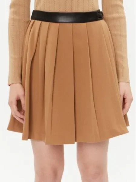 DKNY Fustă mini maro