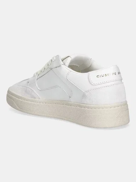 Кожаные кроссовки Giuseppe Zanotti белые