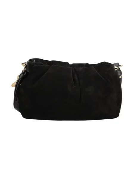 Torebka Christian Louboutin zamszowa czarna