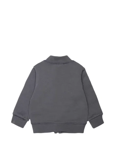 Dětska mikina na zip Dsquared2 šedá