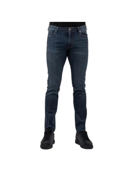 Emporio Armani jeansy slim fit niebieskie