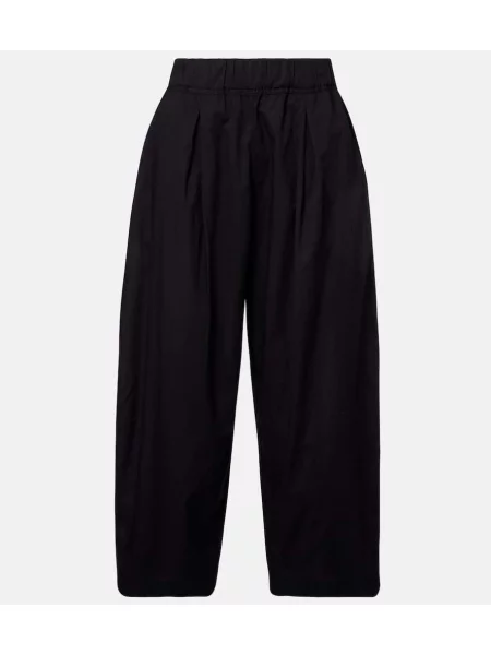 Pantaloni Velvet de catifea negru