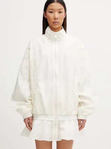 Τρέξιμο τοπ Adidas Originals με γούνα μπεζ