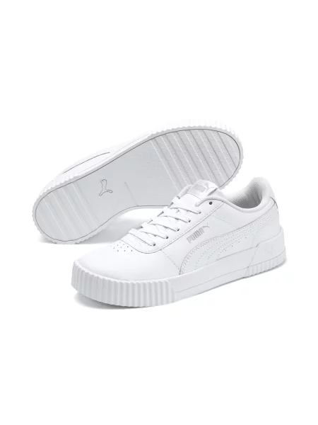 PUMA skórzane buty sportowe Carina Buty biały