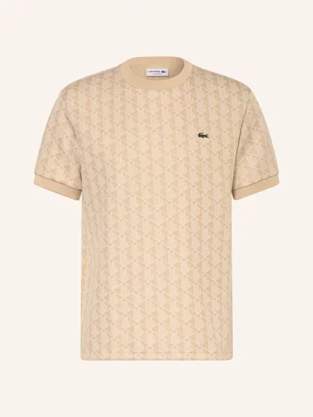 Lacoste Tričko / krémová béžová