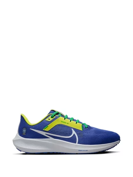 Top Nike tricotate alergare cu talie înaltă albastru