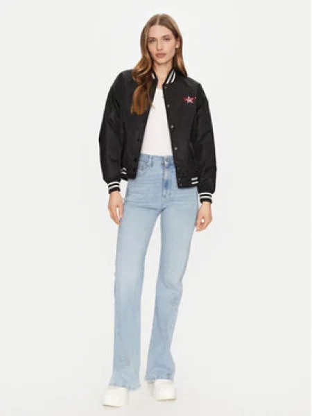 Guess Jeans Bunda bomber černá