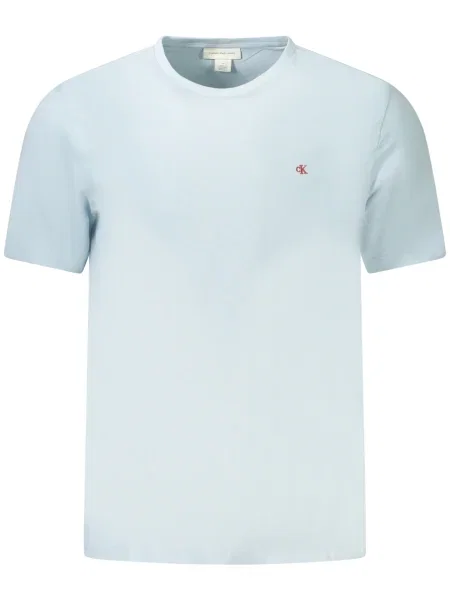 Polo Calvin Klein cu mâneci scurte albastru