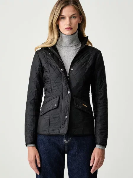 Barbour prechodná bunda dámska Cavalry čierna