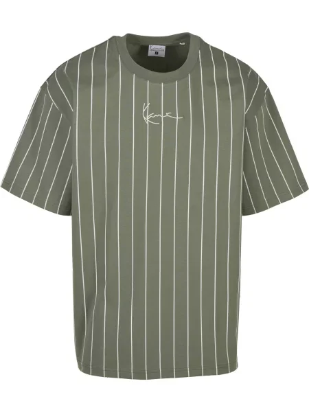 Karl Kani Tricou Essential oliv alb