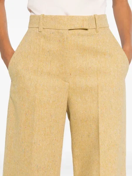 Pantaloni Valentino Garavani galben