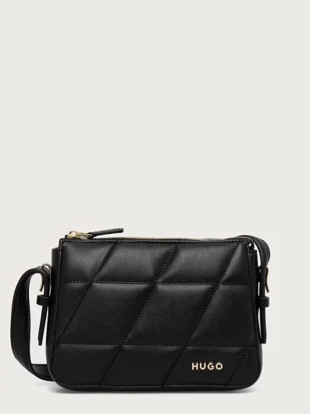 HUGO geantă crossbody pentru femei cu imitație de piele Yorih Q_Crossbody negru