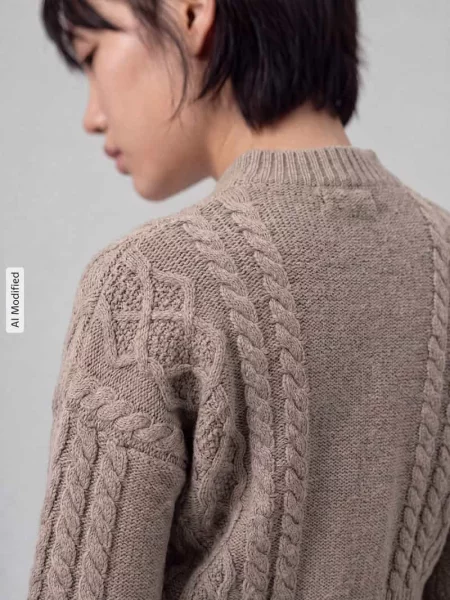 Sweter o kroju regular fit z czystej żywej wełny model ALBEN Weekend Max Mara