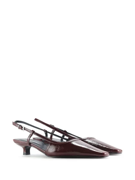 Pantofi cu toc Notabene slingback roșu