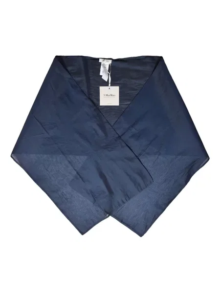 Fular Max Mara albastru