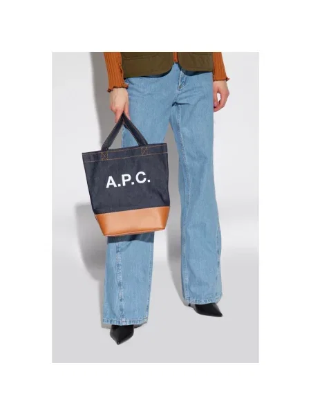 A.P.C. torebka granatowy niebieska