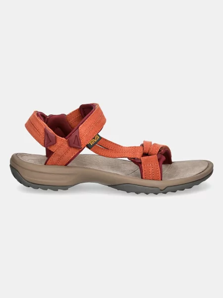 Teva sandały Terra Fi Lite Suede pomarańczowy