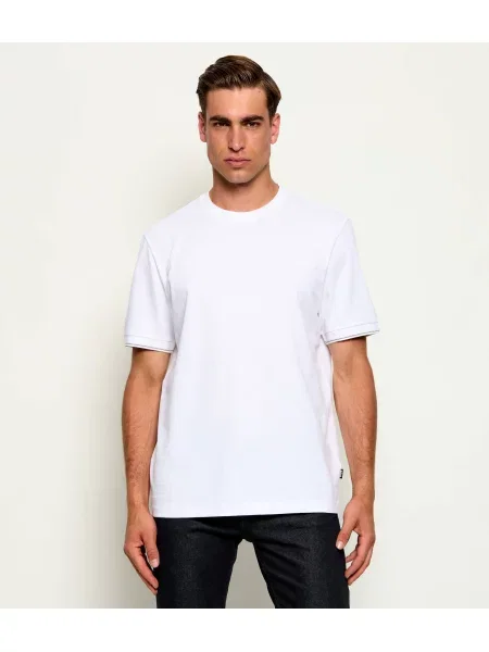BOSS BLACK Tricou C-Taut 90 alb