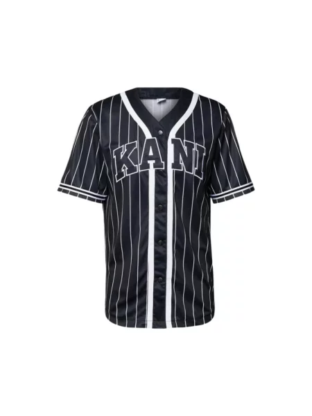 Koszulka Karl Kani casual z logo czarna