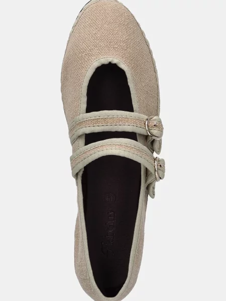 Балетки Flabelus бежевые