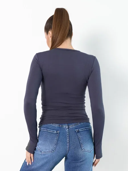 Лонгслив Issa Plus серый