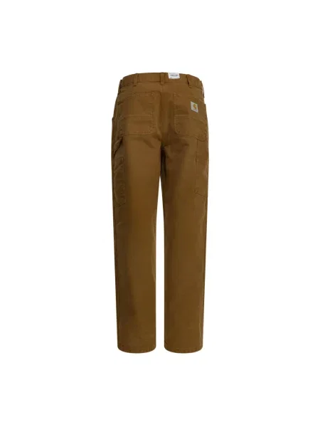 Jeansy Carhartt Wip brązowe