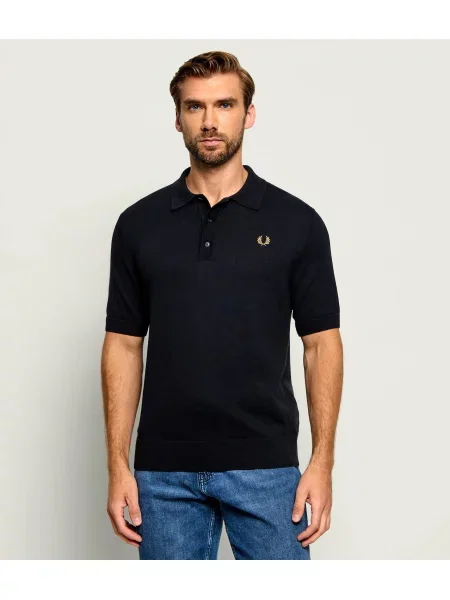 Tricou polo Fred Perry negru