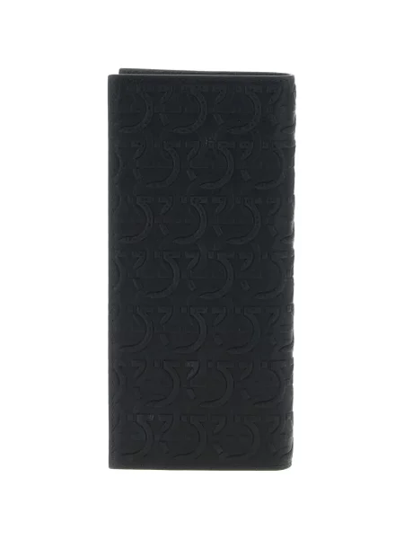 Portofel Ferragamo cu autograf negru