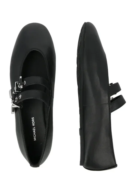 Balerini MICHAEL Michael Kors Rowen Flex Ballet negru