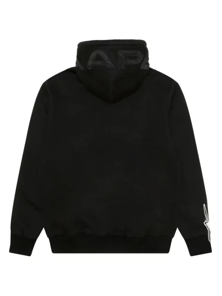 Hanorac cu glugă Aape By A Bathing Ape negru