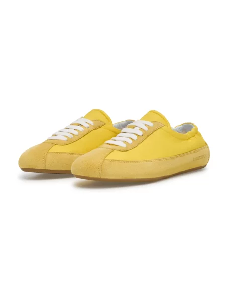 Sneakersy Candice Cooper skórzane żółte