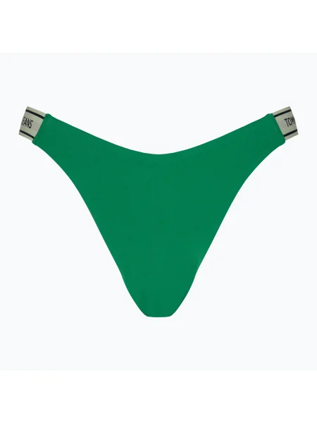 Olcsóbban. fürdőruha alsó Tommy Jeans High Leg Cheeky Bikini cape verde. Méret: S zöld