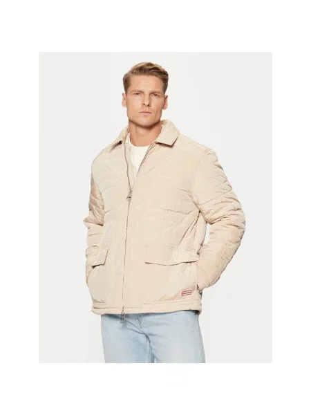 Hunter Átmeneti kabát Walter Regular Fit bézs