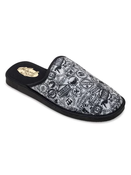 Papuci Natural Style negru