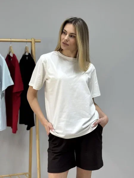 Футболка Umon кремовий бавовна/еластан