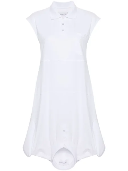 Sukienka koszulowa Viktor & Rolf biała