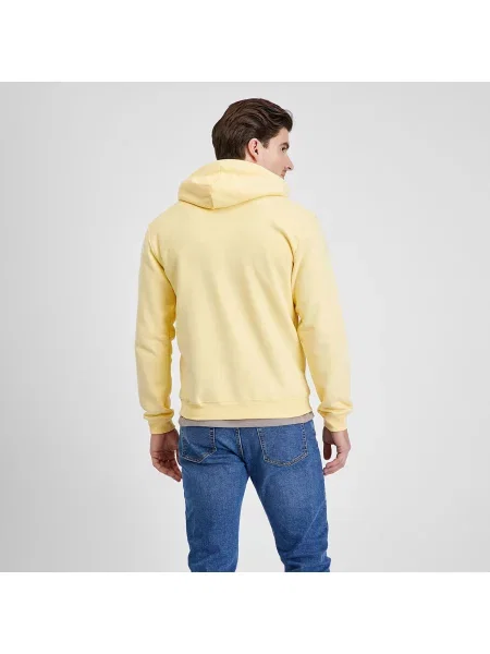 Bluza z kapturem Gap z kapturem retro żółta