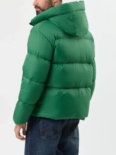 Пуховик Armani Exchange зеленый