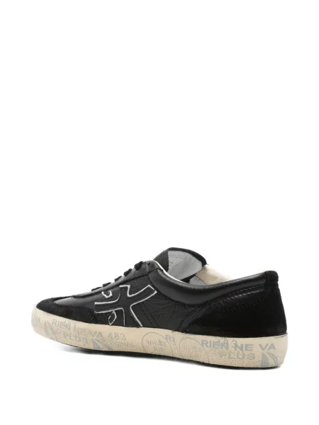 Sneakerși Premiata din piele de căprioară negru